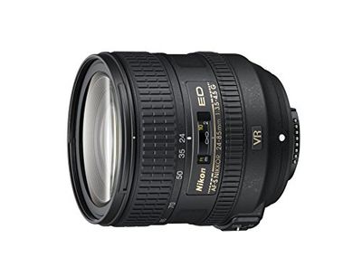 Nikon Obiettivo Nikkor AF-S 24-85 mm f/3.5-4.5G ED VR, Nero [Nital Card: 4 Anni di Garanzia]