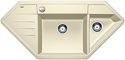 BLANCO Lexa 40 S, cucina lavello, Rubinetto PuraDur, reversibile, 1 pezzi, 518621, beige, 515099