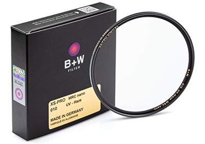 B+W XS-Pro Digital 010 - Filtro UV de 37 mm MRC Nano