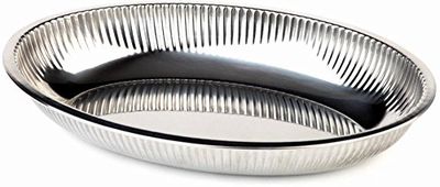 APS Ciotola in Acciaio Inox 31 x. Diversi Modelli, Metallo, 31 x 21 x 4,5cm