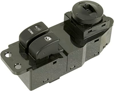 Taros Trade 258040 Interruptor de elevalunas Izquierdo, Delantero