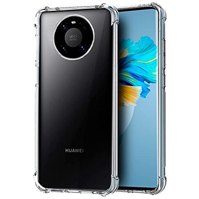 Cool Case voor Huawei Mate 40 Pro / 40 Pro Plus Antishock Transparant