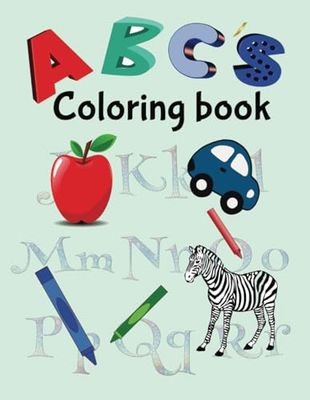 ABC coloring book with animals: ABC animals coloring book