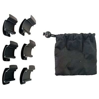THULE Lot de 19 clips de protection contre la pluie avec sac d'ancrage, sport, multicolore (multicolore), simple