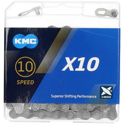 KMC Catena Unisex, X10, Grigio, 1/5,1 cm x 11/325,1 cm