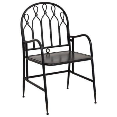 Silla De Metal Negro