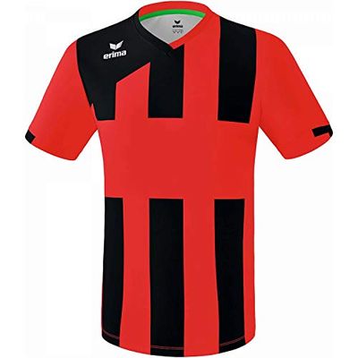 Erima 4043523837193 Jersey, Unisex Bambini, Rosso/Nero, 152