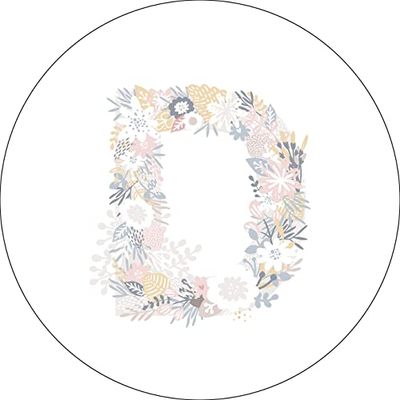 Bonateks, Ronde digitaal bedrukte muismat, antislip onderkant, voor kantoor en thuis, diameter: 22 cm