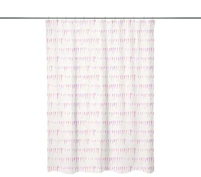 Bonamaison Digitally Printed Shower Curtain, 1 Piece 150x200 Cm - Designed And Manufactured in Turkey