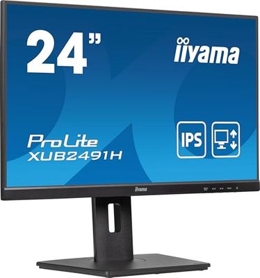 iiyama XUB2491H-B1-60.5 cm, IPS, 1920X1080/100Hz, 1H1DP, HAS