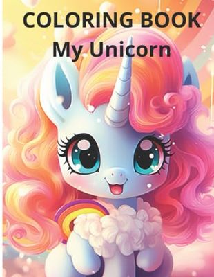 Coloring Book: My Unicorn