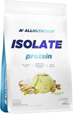 ALLNUTRITION Isolate Protein Protein Supplement - Dietary Supplement - Low Calorie Whey Protein Shake - Protein Works Meal Replacement - 908g Raspberry Pineapple