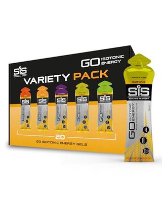 Science in Sport GO Gel Energético Isotónico 20 x 60ml Vegano - Formulación Isotónica con 22g de Carbohidratos, Buen Proveedor de Energía, Alternativa Óptima para Bebidas Isotónicas