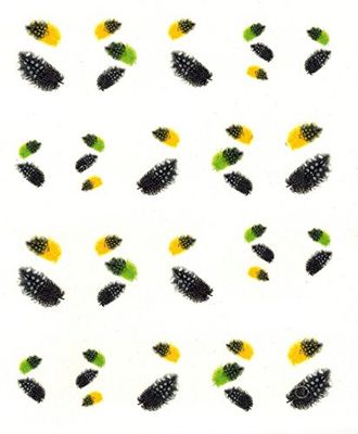 One Stroke Stickers plumes 1797
