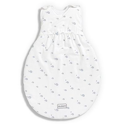 Gloop Baby Biologisch Katoen Slaapzak Olifanten 0-6 Maanden