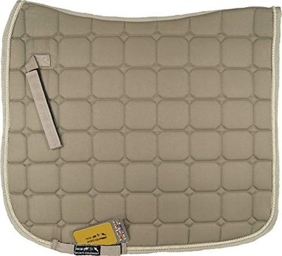 HKM Schabracke Madrid, Funktionsfutter, Satteldecke, Vs Pony-dr Tapis de Selle Mixte, Marron Clair
