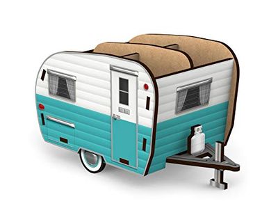 Fred Happy Camper pennenhouder, vintage-camper