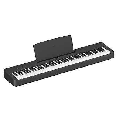 Yamaha P-145 Digital Piano, Black - Lightweight, Portable digital piano with Graded-Hammer-Compact keyboard, 88 weighted keys and 10 instrument sounds