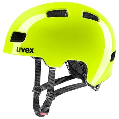 uvex hlmt 4 - lichte fietshelm voor kinderen - individueel verstelbare pasvorm - wasbare binnenvulling - neon yellow - 55-58 cm