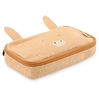 Trixie - Astuccio scolastico rettangolare per bambini - Mrs. Giraffa (Giraffa), Arancia, Mrs. Giraffa, Arancione, Mrs. Giraffa