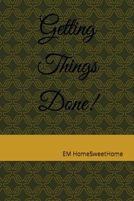 Getting Things Done!: Undated planner