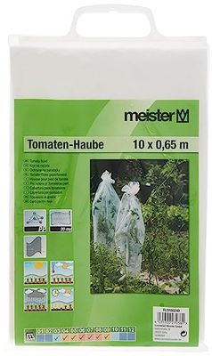 Sunflower FLOR80240 Cappuccio per Pianta di Pomodori, Perforato, 10 x 0.65 mt