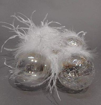 Tabor Iride Screz.8003429801663 Lot de 6 boules de Noël Décoration et Objets Multicolore
