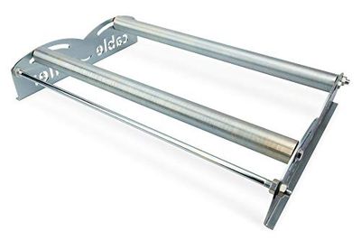 DIGITUS Dérouleur de câble - Dérouleur de câble pour câbles de réseau - capacité de Charge 150 kg - Largeur Max. de Rouleau 540 mm - Rouleaux porteurs réglables - 600x400x100 mm - argenté