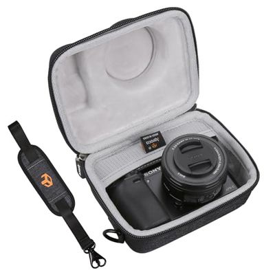 Aproca Hard Storage Carrying Protective Travel Case, for Sony Alpha a6000 / a6600 / a6500 / a6400 Mirrorless Digital Camera