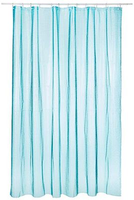 Spirella Cortina PLASTICO Frozen TÜRKIS 180X200 1209246, Vit, Standard