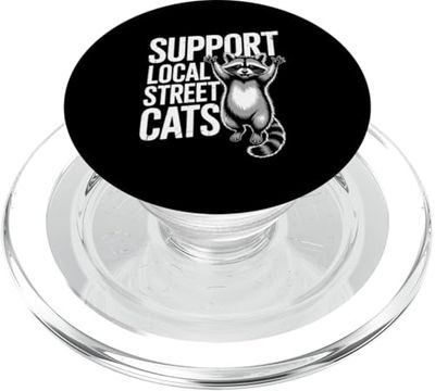 Apoya a tus gatos callejeros locales PopSockets PopGrip para MagSafe