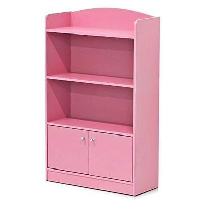 Furinno Stylish KidKanac Prateleira, madeira, rosa