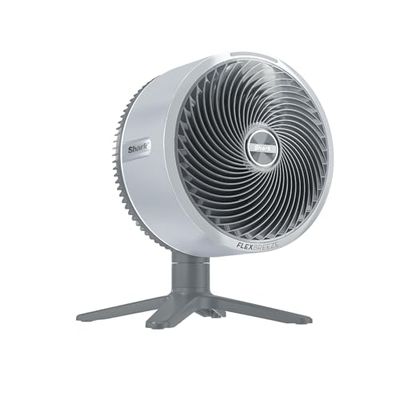 Shark FlexBreeze TableMate Snoerloze Ventilator Binnen & Buiten, Tot 24 Uur Gebruikstijd, Hoge Snelheid Koeling, 20 m Bereik, Stil & Duurzaam, 5 Snelheden, Oscillatie, Afstandsb., Wintermist FA150EU