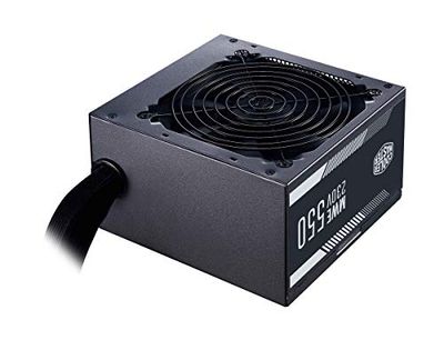 Cooler Master MWE 550 White 230V - V2 PC voeding - 80 PLUS 230V EU Gecertificeerd, Stille 120 HDB Fan, DC-to-DC + LLC Circuit met Single +12V Rail - 3 Jaar Garantie
