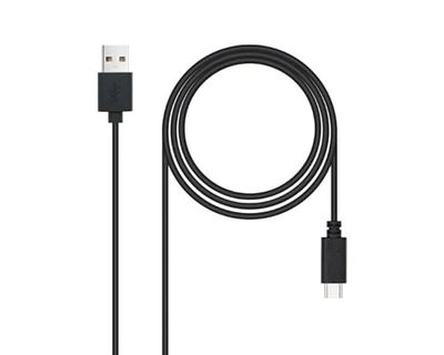 Watio Wave Cable usb - usb 2.0 tipo usb-c/m a/m, 3 m de longitud, 3a de potencia, color negro, ideal para transferencias rápidas y carga eficiente.*
