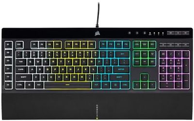 Corsair K55 RGB Pro Keyboard USB QWERTY English Black