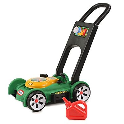 Little Tikes Gas 'n Go Mower - Realistic Lawn Mower for Outdoor Garden Play - Kid's GardenToy with Mechanical Sounds, Movable Throttle & Petrol Can. Para idades 18 meses +