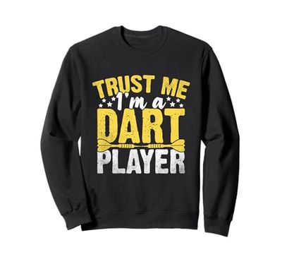 Trust Me I'm A Dart Player Gioco Giocatore sportivo Felpa