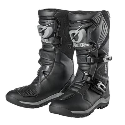 O'NEAL | motorcross laarzen | Enduro Motocross | ergonomische hak, buitenzool met anti-slip inzet, waterdicht & ademend membraan | Laarzen Sierra Pro | Volwassen | Zwart | Maat 40