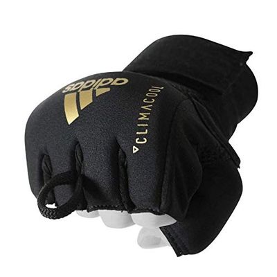 adidas Speed Quick Wrap Glove 340,19, todo o ano, unissexo para adulto, cor Schwarz/dourado, tamanho G/Extra-Large