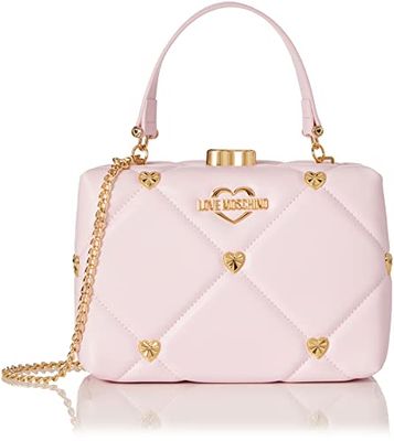 Love Moschino Women's JC4087PP1GLZ0 Handbag, Powder, 13X21X9