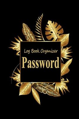 Password Book with Alphabetical Tabs: Personal Internet Login Details Keeper with A-Z Tabs .