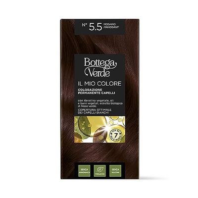 Bottega Verde - IL MIO COLORE - Colorazione permanente capelli - MOGANO N. 5.5