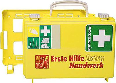 Söhngen 0320125 KIT primo soccorso in valigetta EXTRA officina DIN 13157