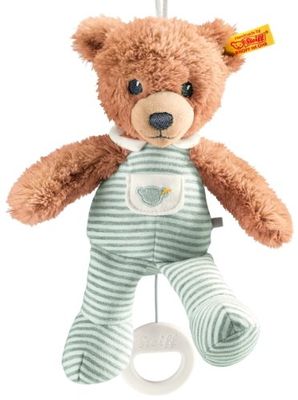 Steiff Box Caja de música Sleep Well Bear, sólido, Multicolor, 20 cm (239922)