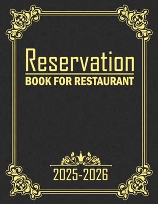 Reservation Book For Restaurant: Manage Guests, Tables, and Notes Efficiently | Ideal for Professional Restaurant Service