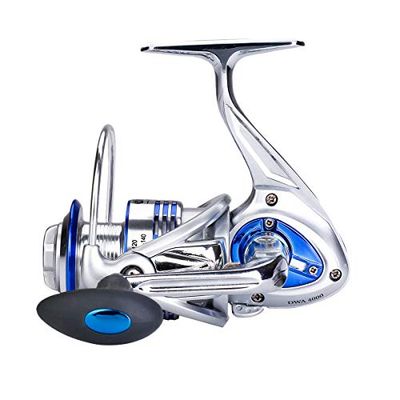 Diwa Spinning Vissen Rollen voor Zoutwater Zoetwater 3000 4000 5000 6000 7000 Spoelen Ultra Glad Ultralight Krachtige Forel Bas Karper Gear 13+1 Roestvrij Kogellagers Metalen Body Ijs Vissen Rollen