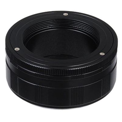 Fotodiox Pro Adaptor de Montura de Lente con Helicoid Macro - para Lente M42 a Cámaras Sony Alpha, NEX, E Mount