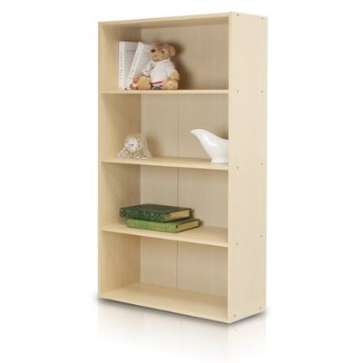 Furinno Estantes de vapor 4 níveis de altura 41,7 polegadas de altura.