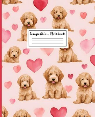 Goldendoodle Notebook: Composition Notebook Journal I 100 lined pages I 7.5 x 9.25"